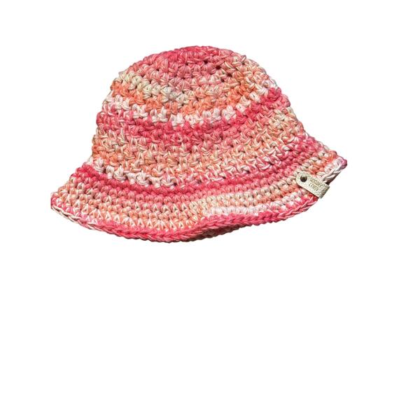 Crochet Baby Sun Hat – 6-12 Months – Handmade Pink Ombre - Picture 2 of 7